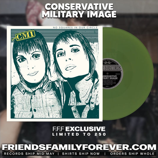 Conservative Military Image - No Squares In Our Circle 12”  Pre Order
