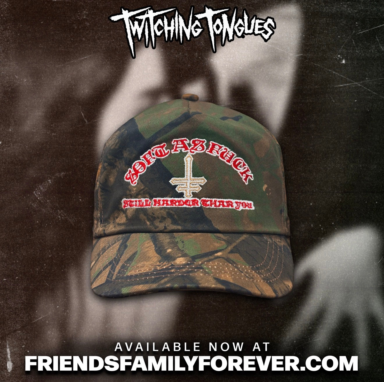 Twitching Tongues Soft As Fuck Hat Friends Family Forever