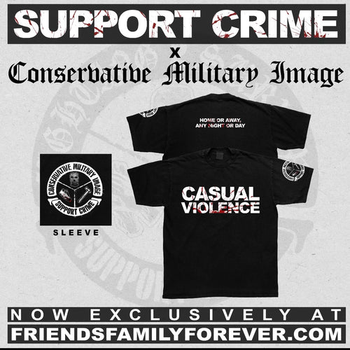 Conservative Military Image x Support Crime - Support Violence
