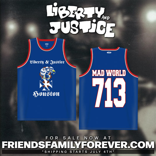 Liberty & Justice - 713 Basketball Jersey