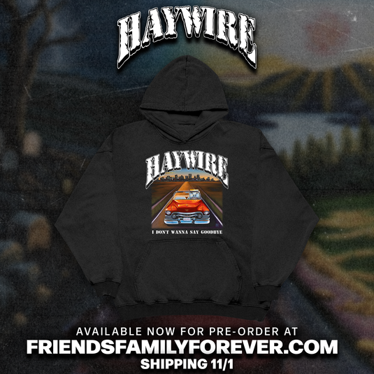 Haywire - Back Album Art Hoodie