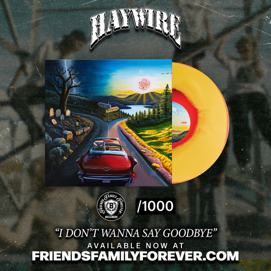 Haywire - I Don’t Wanna Say Goodbye LP 1st Press YELLOW/RED *PRE ORDER*