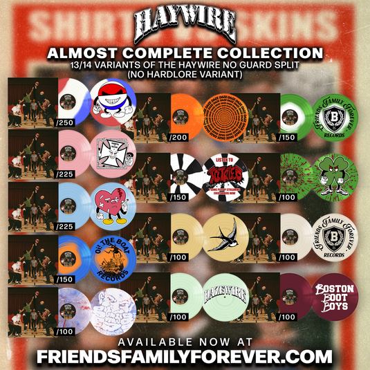 HAYWIRE/NO GUARD - SHIRTS VS. SKINS SPLIT 12'' BUNDLE - 13/14 FROM THE FIRST PRESSING