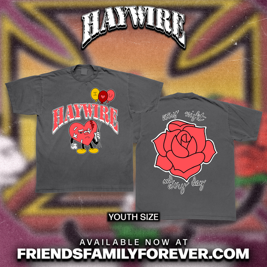 Haywire Heartbreak Harry Youth Sized shirt
