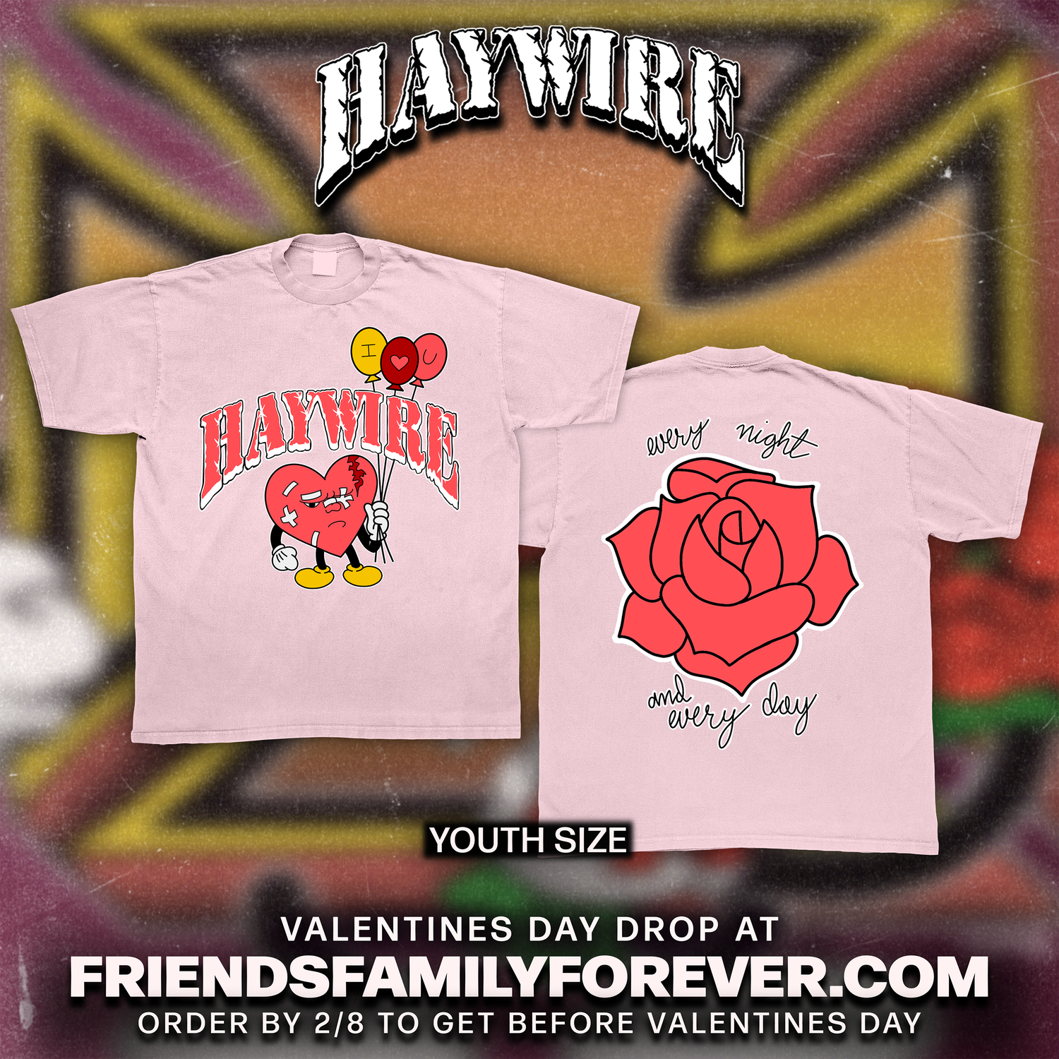 Haywire - Heartbreak Harry Kids Shirt