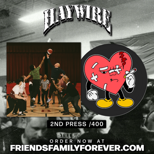 HAYWIRE/NO GUARD - SHIRTS VS SKINS 2ND PRESS BLACK
