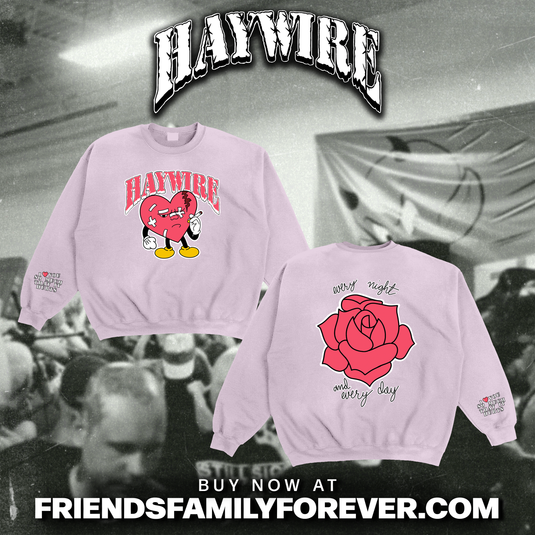 Haywire - Heartbreak Harry Pink Crewneck