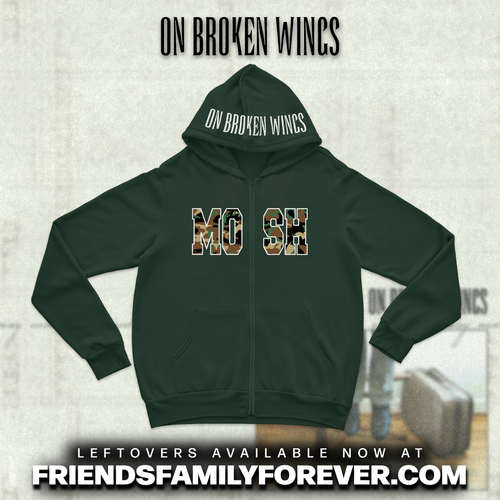 On Broken Wings - MOSH Camo GREEN