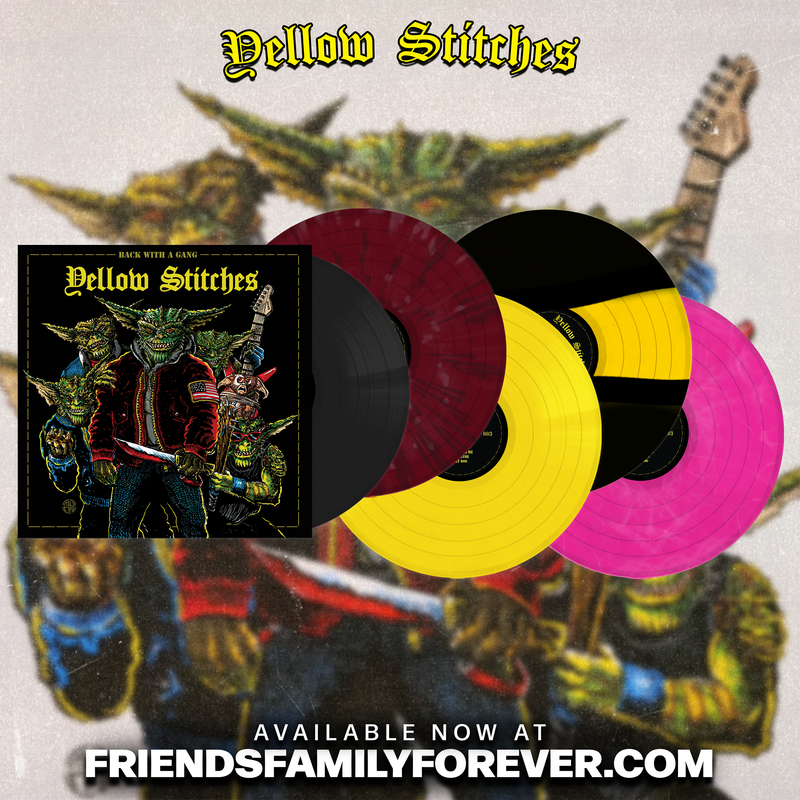 Load image into Gallery viewer, Yellow Stitches - Back With A Gang LP
