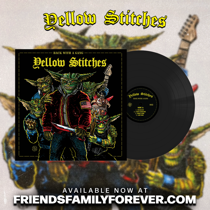 Load image into Gallery viewer, Yellow Stitches - Back With A Gang LP
