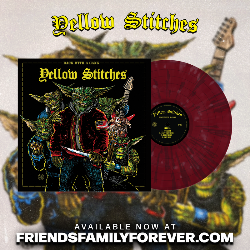 Load image into Gallery viewer, Yellow Stitches - Back With A Gang LP

