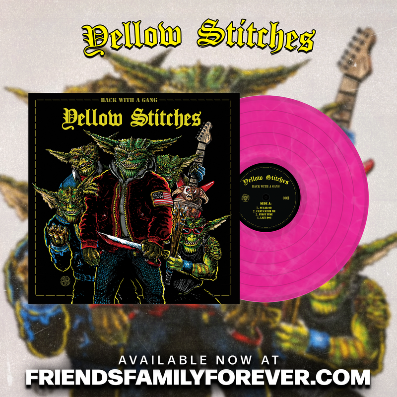 Load image into Gallery viewer, Yellow Stitches - Back With A Gang LP

