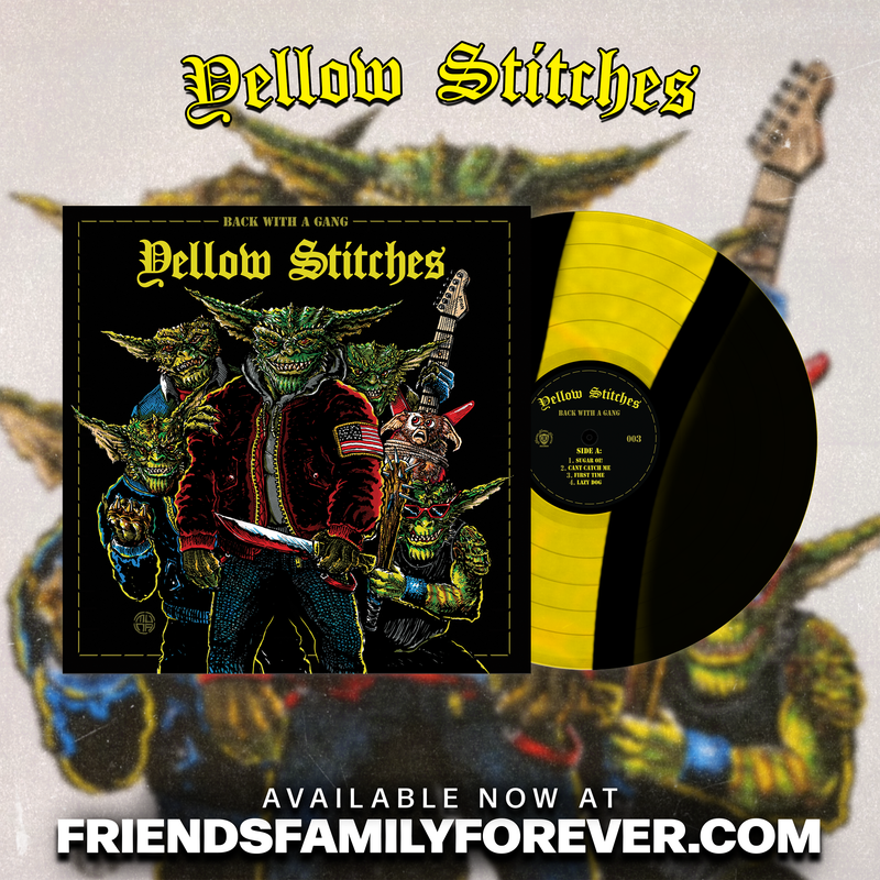 Load image into Gallery viewer, Yellow Stitches - Back With A Gang LP
