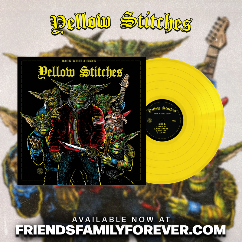 Load image into Gallery viewer, Yellow Stitches - Back With A Gang LP
