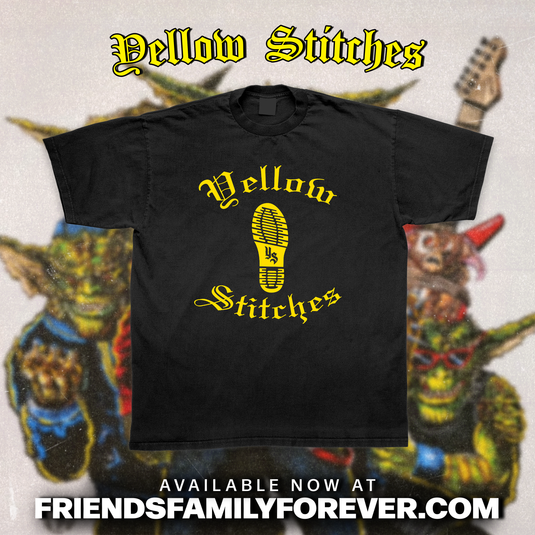 Yellow Stitches - Boot Logo