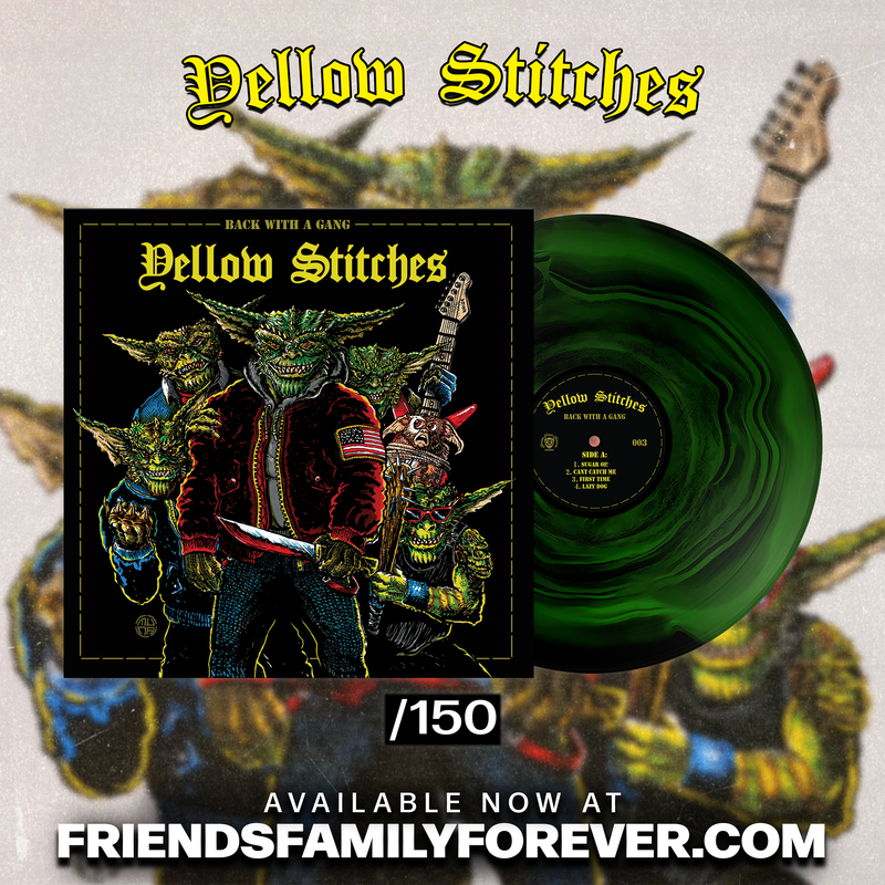Load image into Gallery viewer, Yellow Stitches - Back With A Gang LP
