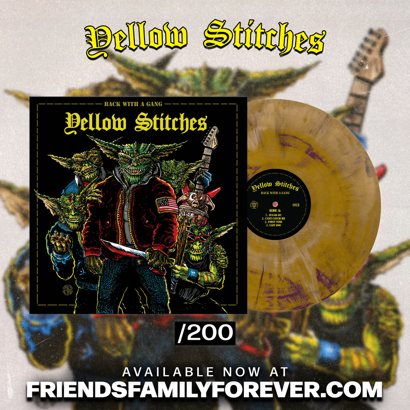 Load image into Gallery viewer, Yellow Stitches - Back With A Gang LP
