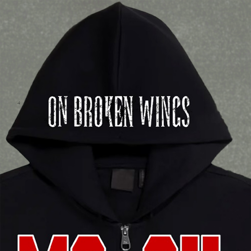 Load image into Gallery viewer, On Broken Wings - MOSH Zip Up
